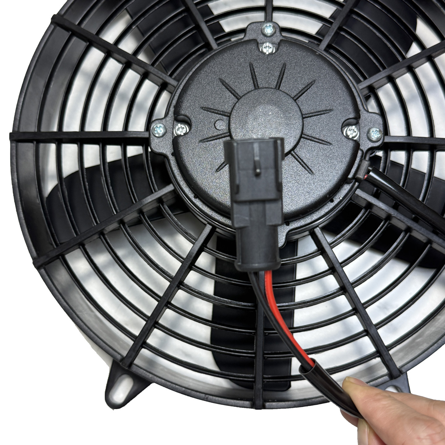 Suitable for construction machinery, passenger cars, trucks, mixer trucks, condenser fans, LNF254CA brushed fan