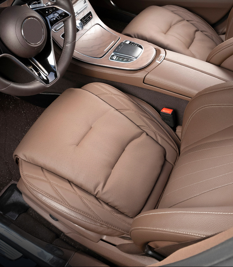2024 new car seat cushion main driving universal four seasons nappa leather seat cushion suitable for BMW Mercedes-Benz Audi seat cover