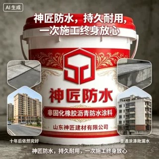 橡胶沥青防水涂料防水卷材基层处理剂楼房地下用非固化防水涂料