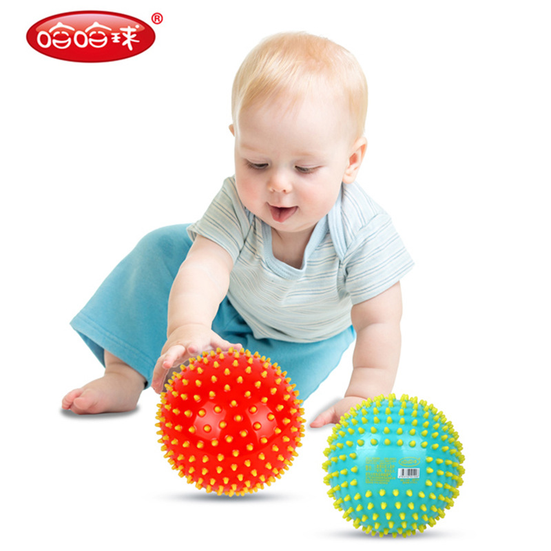 Ha ha ball massage ball 1-3 years old children's baby massage perception ball toy 1906 training small stab ball small rubber ball