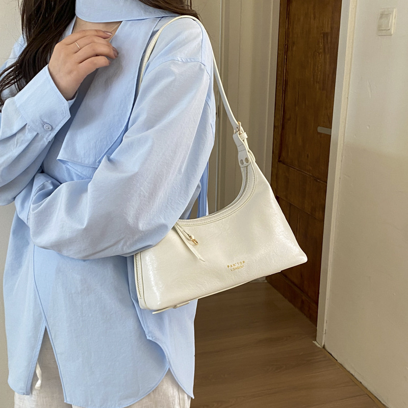 Bolso de brazo de alta calidad para mujeres 2026 primavera nuevo estilo simple bolso de hombro de alto valor, bolso de moda extranjero