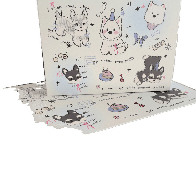 子犬磁気漫画ギフトボックスシュナウザーギフトボックス誕生日ギフトボックス収納ボックスかわいい包装ボックス|undefined