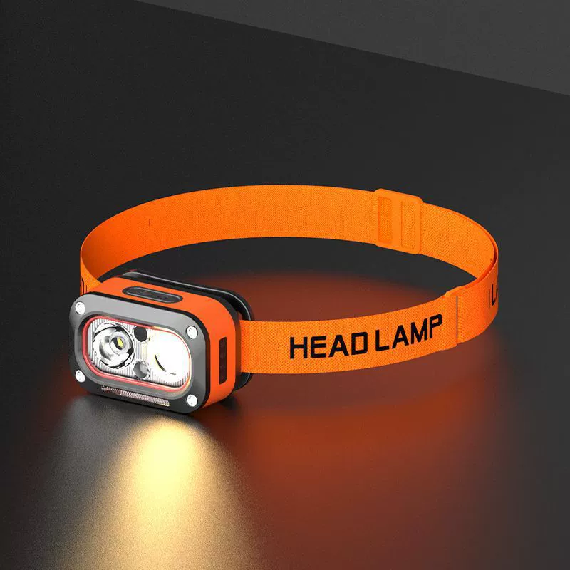 Индукционная LED супер яркий ручной фонарь