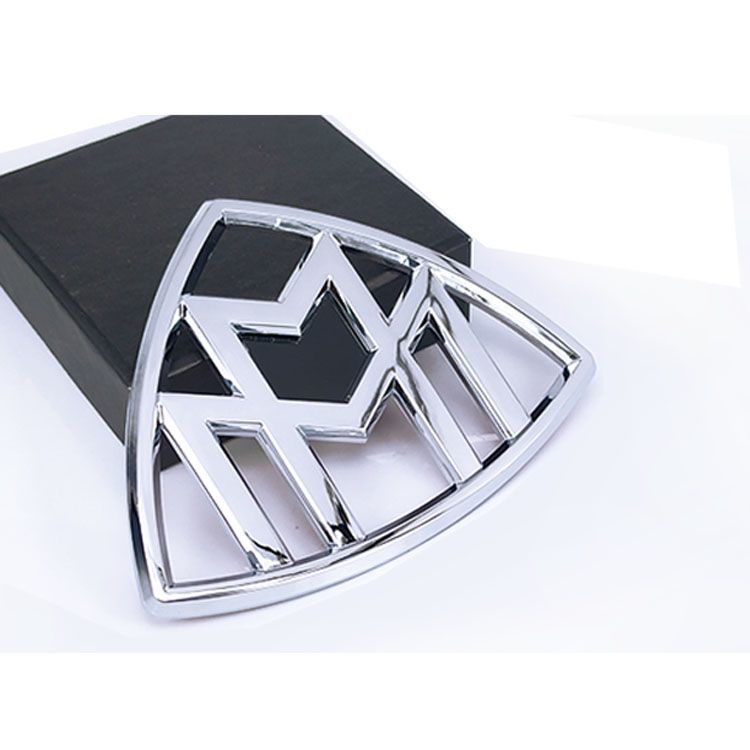 Mercedes-Benz Maybach emblem, S-Class modification, vertical emblem, S560, S450 side emblem, front and rear trunk emblem, wheel hub cover, original factory parts