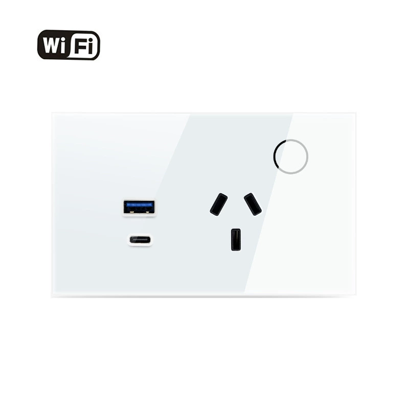 澳规wifi插座PD30W快充支持断电记忆带USB+Typec智能插座智能快充
