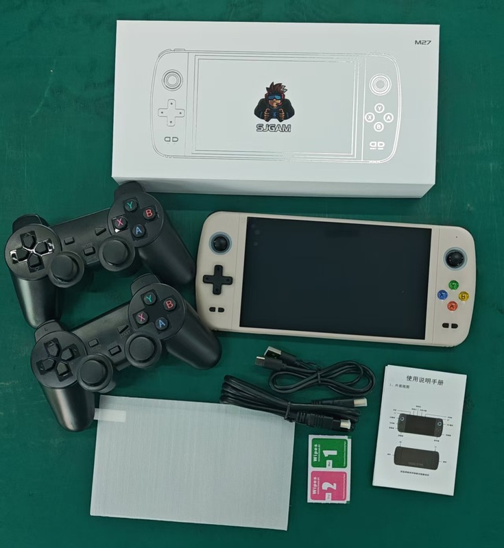 クロスボーダー M27 新しい 7inch 携帯ゲーム機ハンドヘルドダブルワイヤレスハンドル PSP クラシックレトロノスタルジアアーケード|undefined