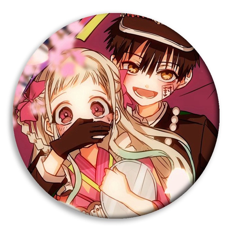 地縛少年花子君紋章の周辺は寧寧花子君ブリキの胸章を飾っています。|undefined