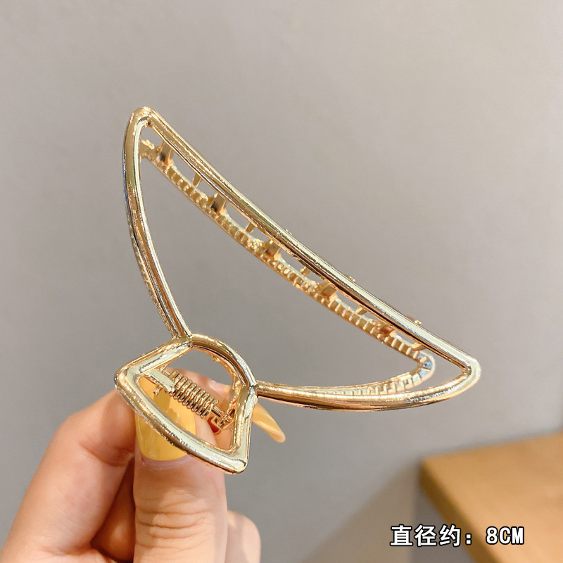 2025新款发夹女后脑勺抓夹鲨鱼夹发卡高级感发抓慵懒风盘发夹头饰|undefined