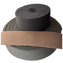 福盛厂家供应黑色芳纶织带辅料消防衣服松紧带 防火阻燃弹力织带