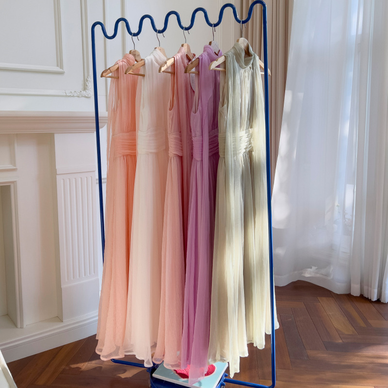 Clothing Lira New Arrival Socialite Style Elegant Temperament Tight Waist Long Dress French Vintage Banquet Dress Long Dress 67277