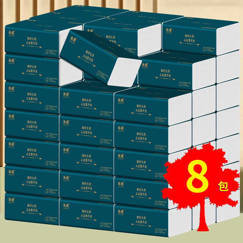Exclusive for Newcomers: 8 Packs of Wood Pulp Toilet Paper, Portable Facial Tissues for On-The-Go, Affordable Pack of Paper Napkins Exclusive for Newcomers: 8 Packs of Wood Pulp Toilet Paper, Portable Facial Tissues for On-The-Go, Affordable Pack of Paper Napkins