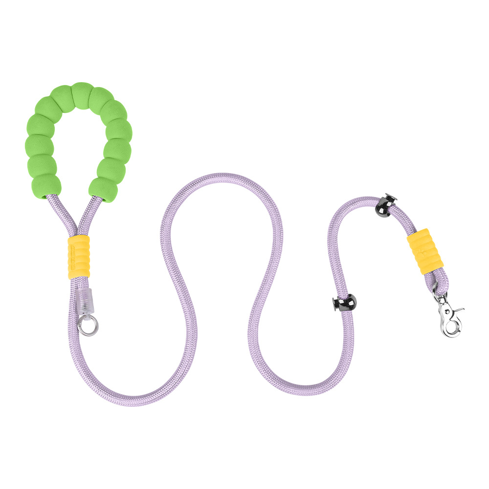 Cadena p cuerda p cuerda de tracción para perros caminando cadena pequeña y mediana gran entrenamiento de perros anti-explosión nudo de pelo dorado artículos para mascotas