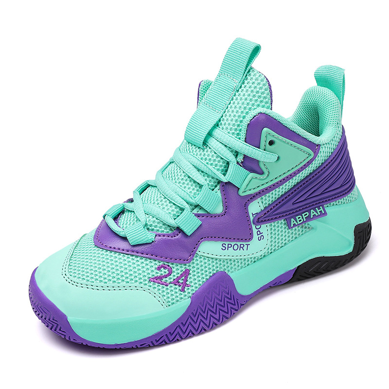 Dziecięce buty do koszykówki sportowe oddychające_voghion.com