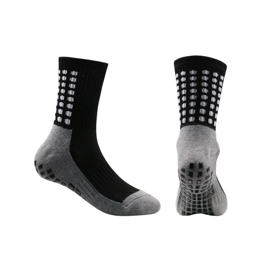 Calcetines de fútbol calcetines deportivos Calcetines antideslizantes dispensadores de media pantorrilla niños y adolescentes Calcetines de entrenamiento para mujeres 33-39