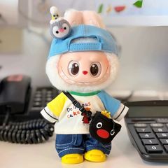 仅衣服】布布Labubu拉娃衣衣服一二三代娃衣可爱套装17厘米