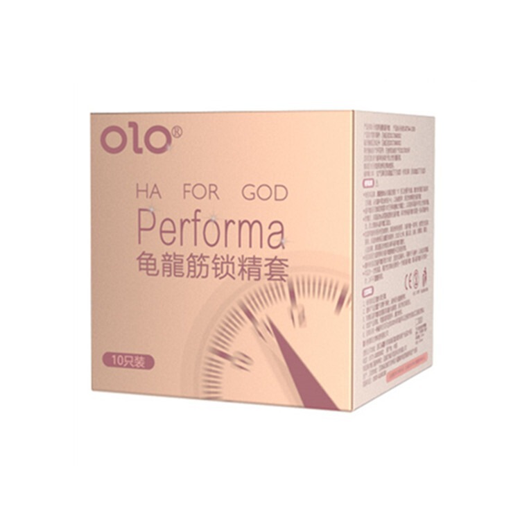 OLO コンドーム 001 超薄型ゼロ感ヒアルロン酸男性神と女神氷と火赤薄いタイトなコンドーム大人の製品|undefined