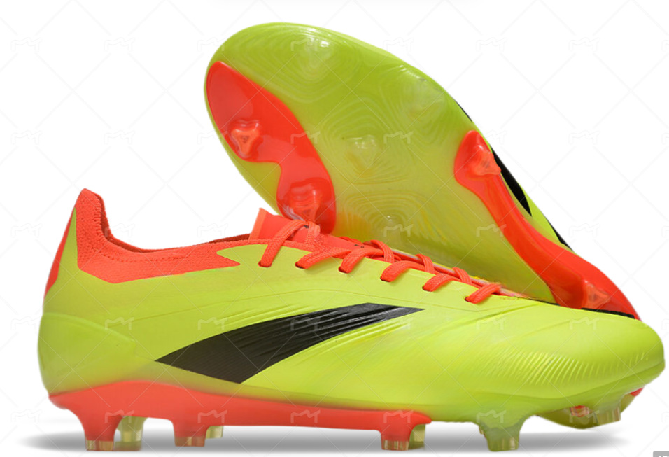 Zapatos de fútbol FG de caña alta, muy vendidos en el extranjero, completamente tejidos con cordones, un par disponible para la venta, buscamos agentes.