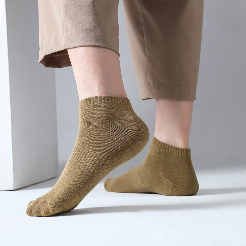 Calcetines de algodón para hombre, calcetines a media pantorrilla blancos y negros, calcetines cortos para mujer, calcetines largos deportivos para estudiantes, desodorantes y absorbentes del sudor, de algodón puro para primavera y verano