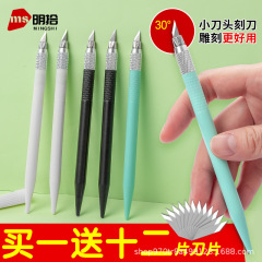 彫刻刀セットは正確に厚い小刀の頭の手の帳簿を厚くします。