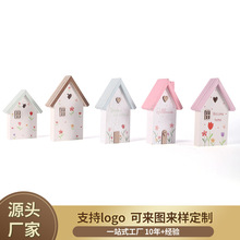 跨境田园小木屋装饰品家居摆设幼儿园信箱摄影道具木制工艺品摆件