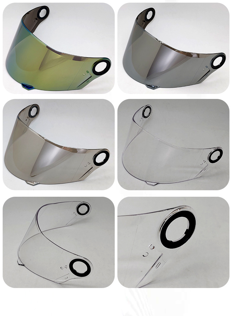 Ff358/396/300 Motorcycle Helmet Lens Anti-Fog Film Anti-Fog Patch Discoloration Film Day and Night Universal Mask