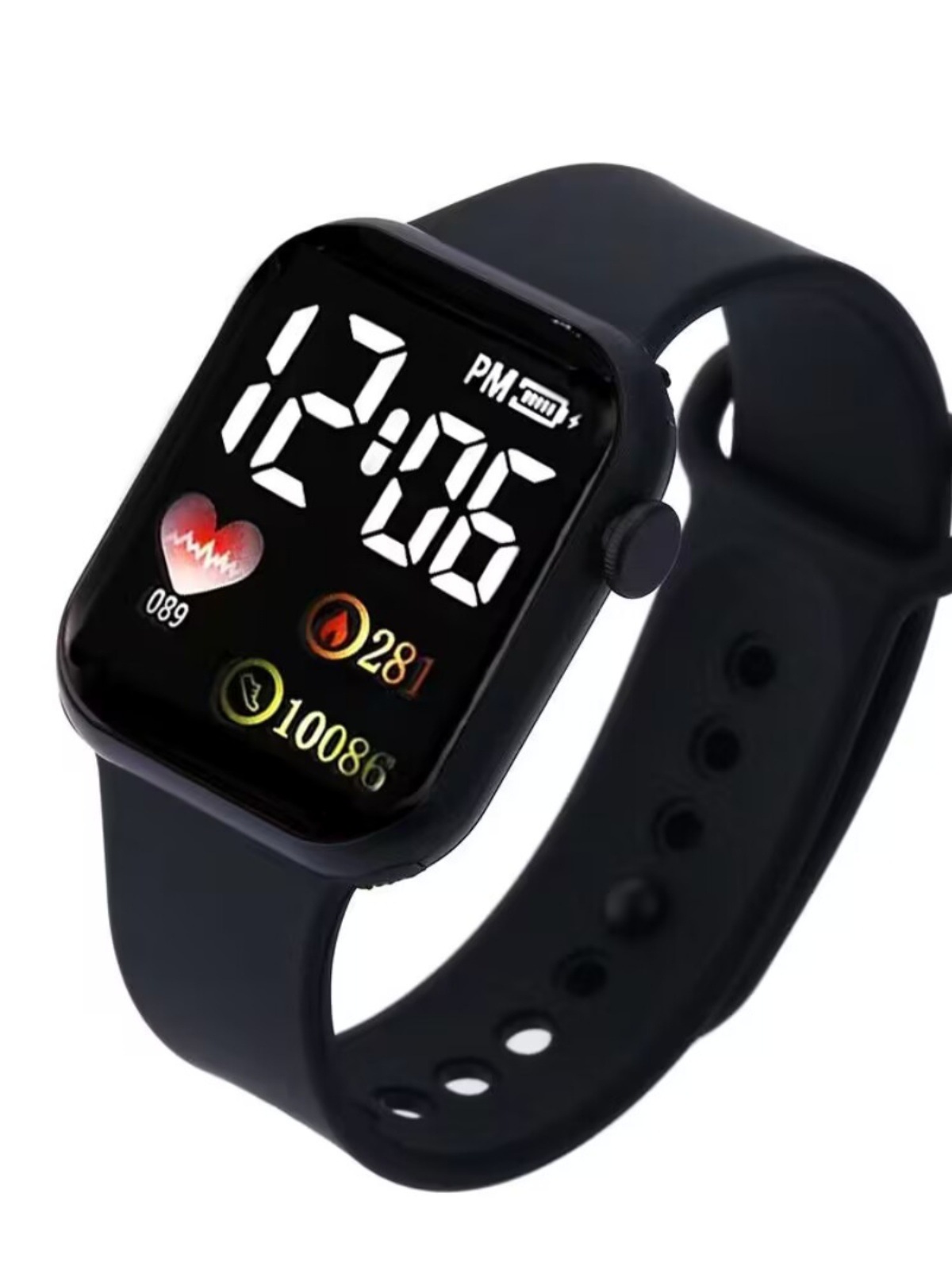 Electronic square waterproof fashionable digital watch for men and…