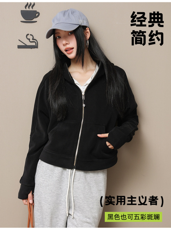 宽松高腰lulu同款防风衣显瘦显高引领时尚休闲外套|undefined