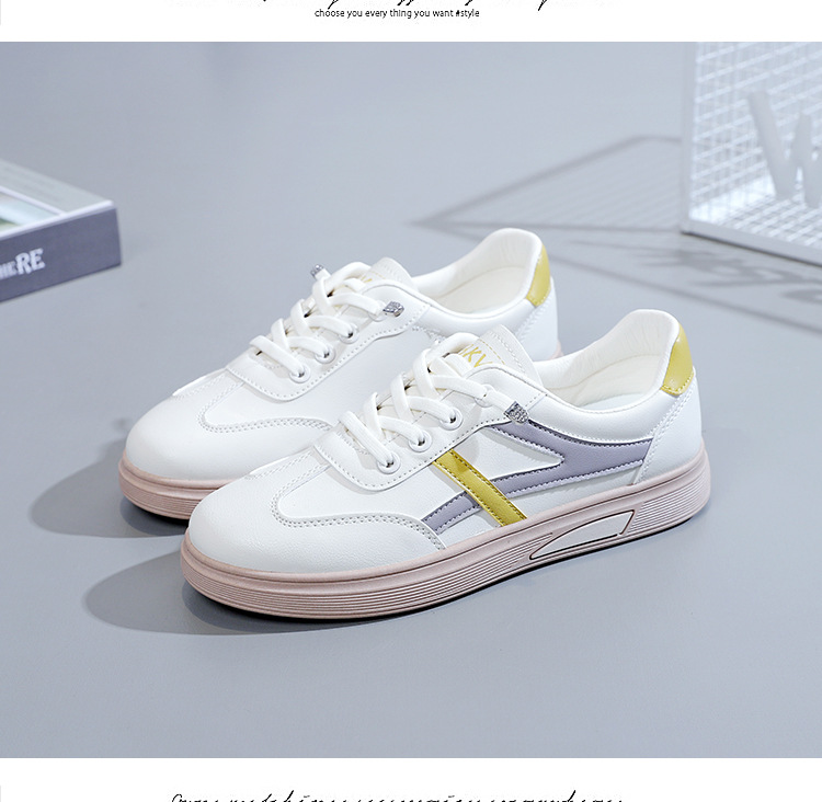 Kleine Witte Schoenen Dames S Lente Nieuwe Sport Koreaanse Versie Alle Match Student Platte Casual D_voghion.com