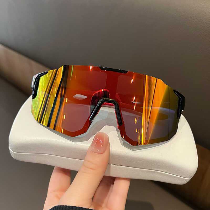 Photochromic Cycling Glasses For Men Windproof Night Riding_voghion.com