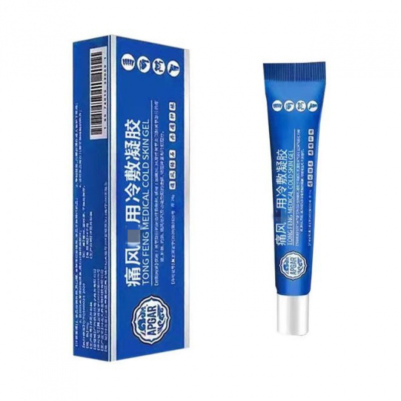 APGAR痛风冷敷凝胶膝盖关节骨质疼痛手腿按摩痛风凝胶抖音一件代
