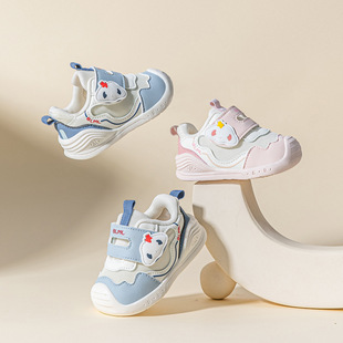 Autumn Shoes New Baby Toddler Shoes Women's Soft Sole Non-Slip Infant Shoes Men's Baby Comfortable Breathable Shoes Wholesale