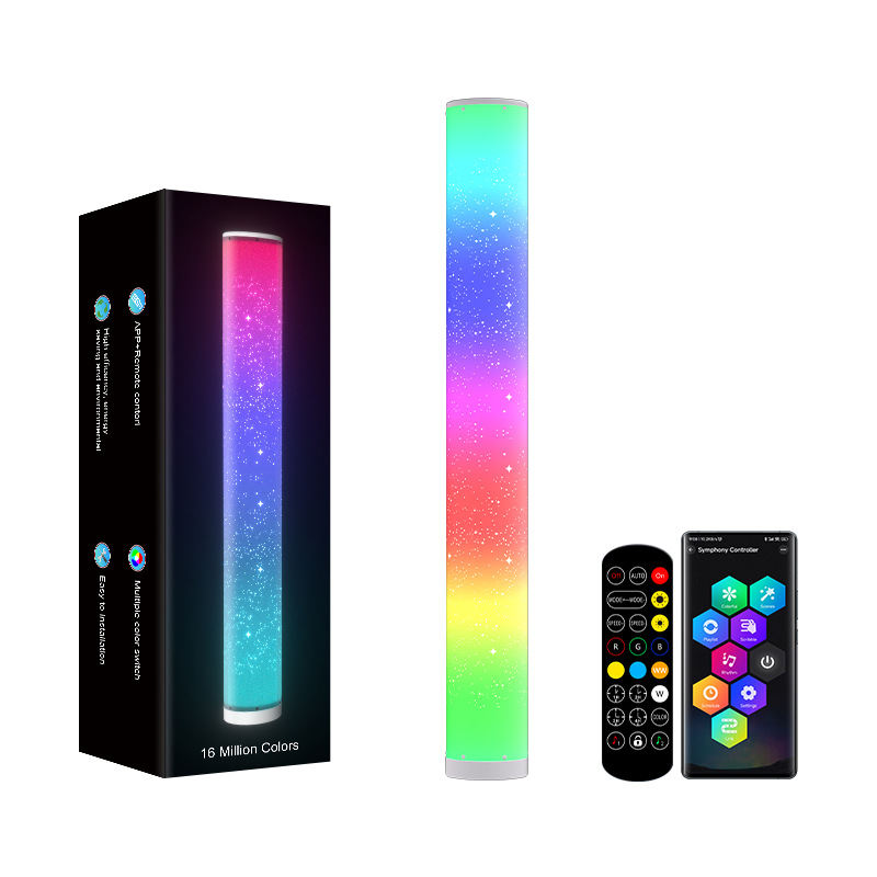 Transfronterizo RGB iluminación iluminación iluminación de piso estrellada atmósfera de la sala de estar de alto valor de la cara fiesta luces de piso de alto nivel image 8