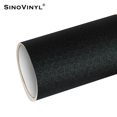 Automotive Film film - 15218-m-honeycomb-flash-point-black-dark-green