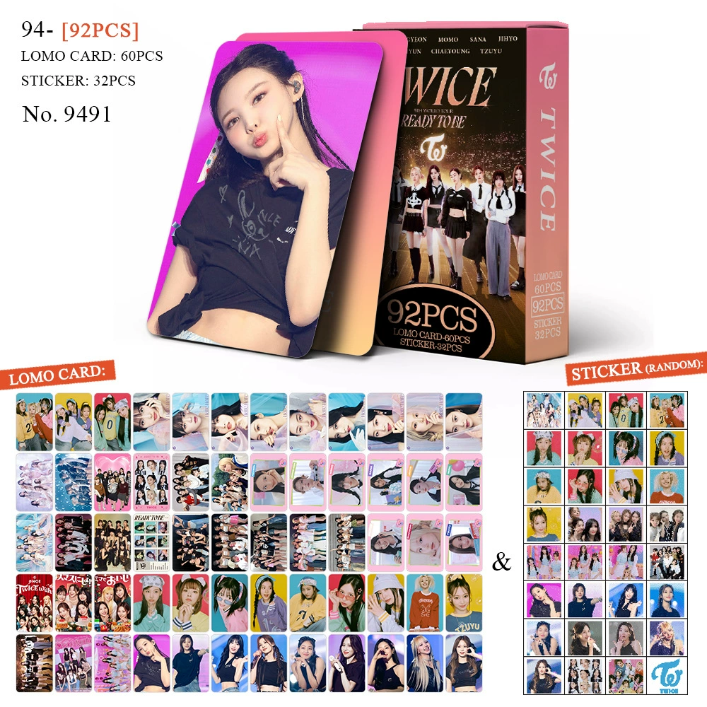 Spot 92 LOMO карта общий альбом TWICE 13-й мини-спецвыпуск с вами-тур вокруг фотокарточка