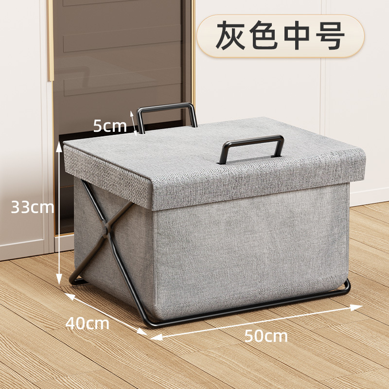 Dormitorio armario cesta de almacenamiento hogar cajón de tela plegable cesta de almacenamiento ropa interior pantalones ropa plegable caja de almacenamiento