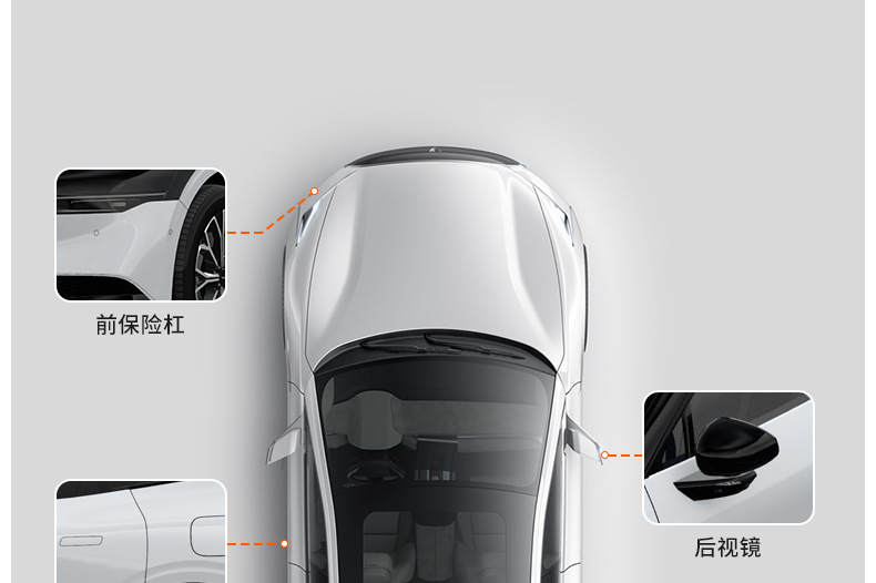 High-End Car Anti-Collision Strips to Remove Static Electricity, Anti-Scratch and Anti-Collision Body Door Protection Strips, Car Rearview Mirror Anti-Collision Stickers