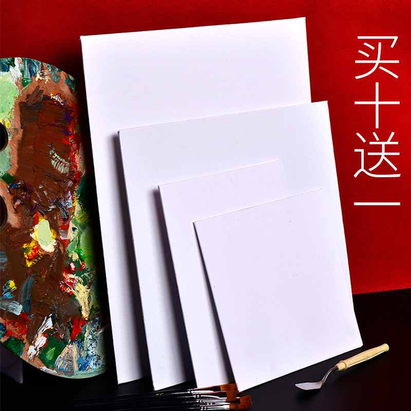 Factory wholesale paper oil painting board children's acrylic drawing board small canvas board pigment cloth board without frame oil painting Factory wholesale paper oil painting board children's acrylic drawing board small canvas board pigment cloth board without frame oil painting