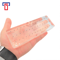 Acrylic display stand 42/21/25/9 hole piercing jewelry imported high transparent material grinding and polishing multi-purpose