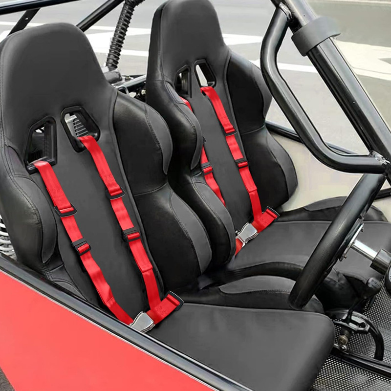 Car Four-Point Seat Belt for Utv Ssv Go Kart Off-Road Vehicle Go-Kart Safety Belt