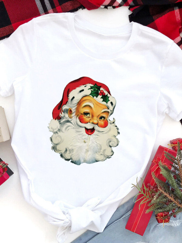 Merry Chrismas Merry Christmas 2025 New Year Christmas plus size crew neck short sleeve T-shirt Merry Chrismas Merry Christmas 2025 New Year Christmas plus size crew neck short sleeve T-shirt