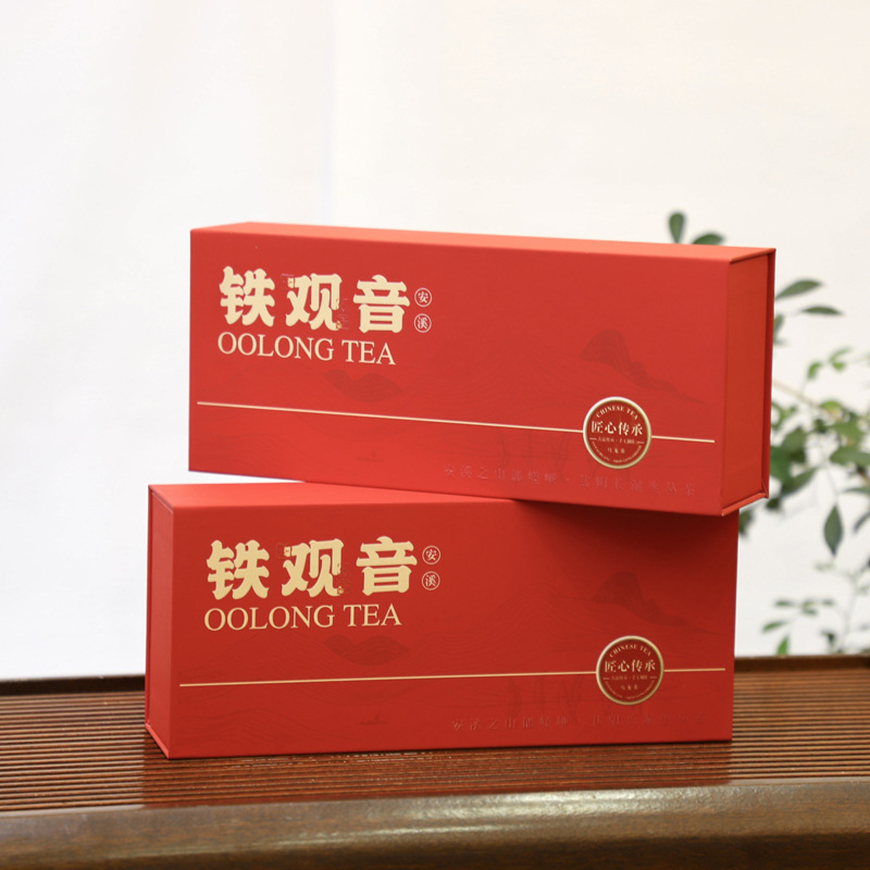 New Tea Anxi Tieguanyin Oolong Tea Luzhou-flavor Tieguanyin Tea High Camellia Small Black Tea Delicate Gift