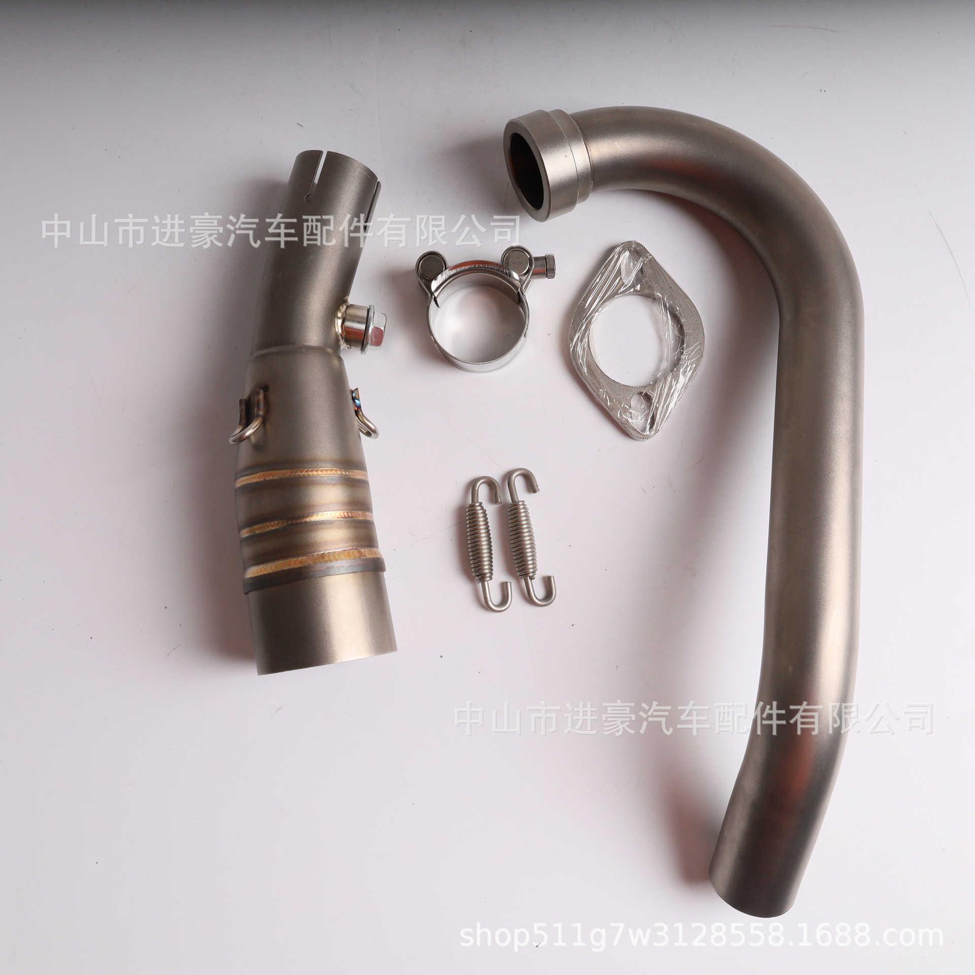 Motorcycle Exhaust Pipe Modification Yamaha Xmax300 Modified Stainless Steel Front Exhaust Pipe 17-20 Models
