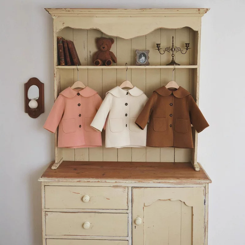 Coat girl's, children's winter jacket