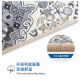 Manufacturer European-style Printed Stair Mat Glue-free Self-adhesive Stair Step Mat Household Chenille Step Mat Stain-resistant Wholesale