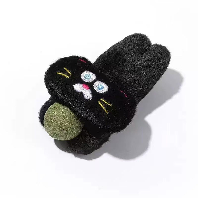 고양이 포옹 공 [블랙]