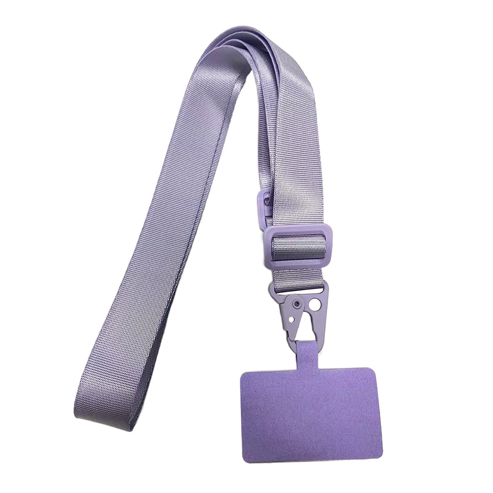 Solid Color Pattern Simple Style Classic Style Solid Color Nylon Mobile Phone Lanyard
