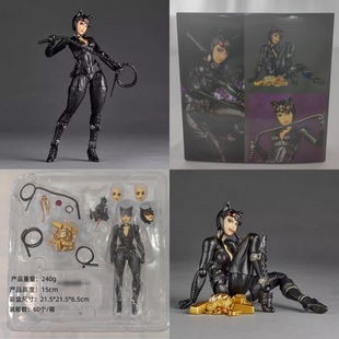 Super Movable Surprise Yamaguchi Style Dc Catwoman Superhero Series Charming Catwoman Doll Movable Model