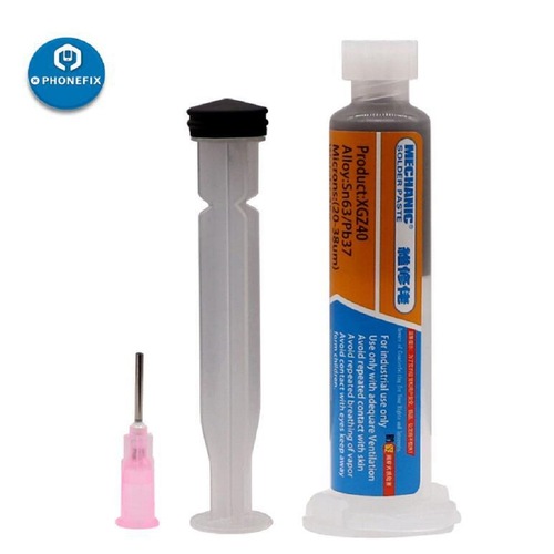 Original Hong Kong repairman solder paste SMT solder paste BGA soldering oil with syringe accessories XG-Z40 with anti-counterfeiting code