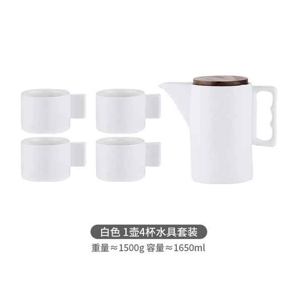 White-1 pot 4 cups water set 186