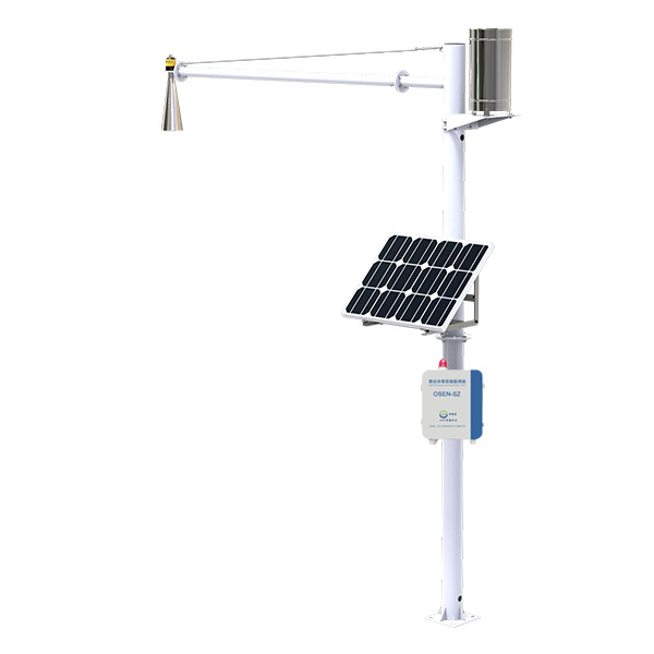 施工低洼区内涝积水监测系统电子水尺 河道治理水雨情在线监测站